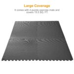 4-Pieces: Puzzle Exercise Foam Mat - Image 2