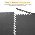 4-Pieces: Puzzle Exercise Foam Mat - Image 3