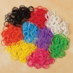 2504-Piece Set: Colorful Silicone Loom Bandz with Tools - Image 4