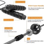 ACECOM Jump Rope Tangle-Free with Ball Bearings - Image 6