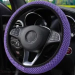 Carbon Fiber Sports Steering Wheel Cover - Image 5