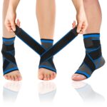 DCF Adjustable Ankle Compression Sleeve for Men and Women - Image 6